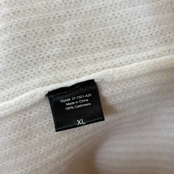 Jenni KaneCashmere Cocoon Cardigan (Ivory)